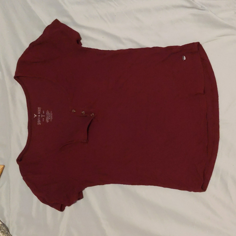 American Eagle Ribbed Top